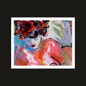 Abstract Expressionist Art Print